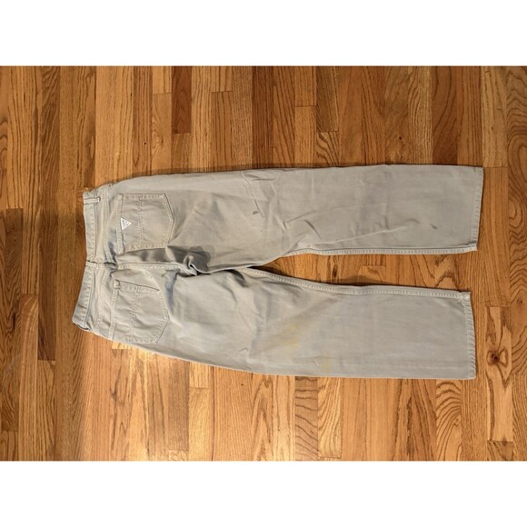 Vtg 90's Guess Jeans Men 32  Khaki Tan Button Fly Relaxed Baggy USA Y2k - Picture 9 of 11